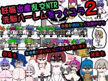 妊娠出産乱交NTR 洗脳ハーレムをつくろう2 RJ01120488