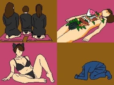 Immoral low-dot erotic game - Yuka, daughter of a relative (RJ01359651)