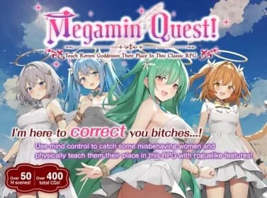 [ENG TL] Megamin Quest!    Teach Rotten Goddesses Their Place In This Classic RPG (RJ01379469)