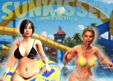 Sunkissed - Summer Vacation with your Mother & Sister Sunkissed - Summer Vacation with your Mother & Sister